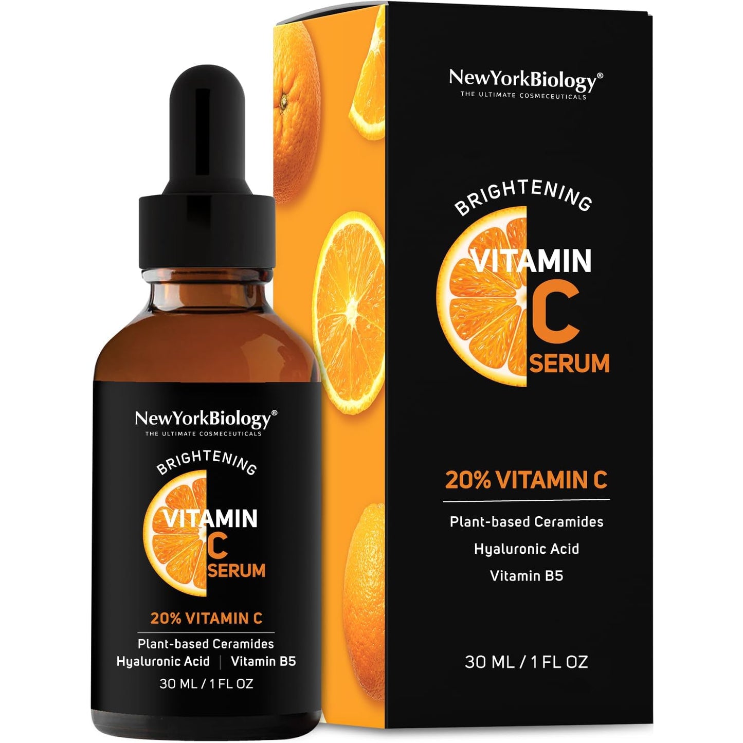 Vitamin C Serum for Face with Hyaluronic Acid and Vitamin C - 1 Fl oz – Moisturizing Face Serum for Dark Spots, Dark Circles, Fine Lines and Wrinkles