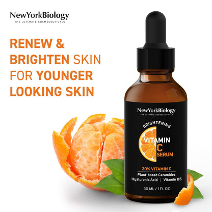 Vitamin C Serum for Face with Hyaluronic Acid and Vitamin C - 1 Fl oz – Moisturizing Face Serum for Dark Spots, Dark Circles, Fine Lines and Wrinkles